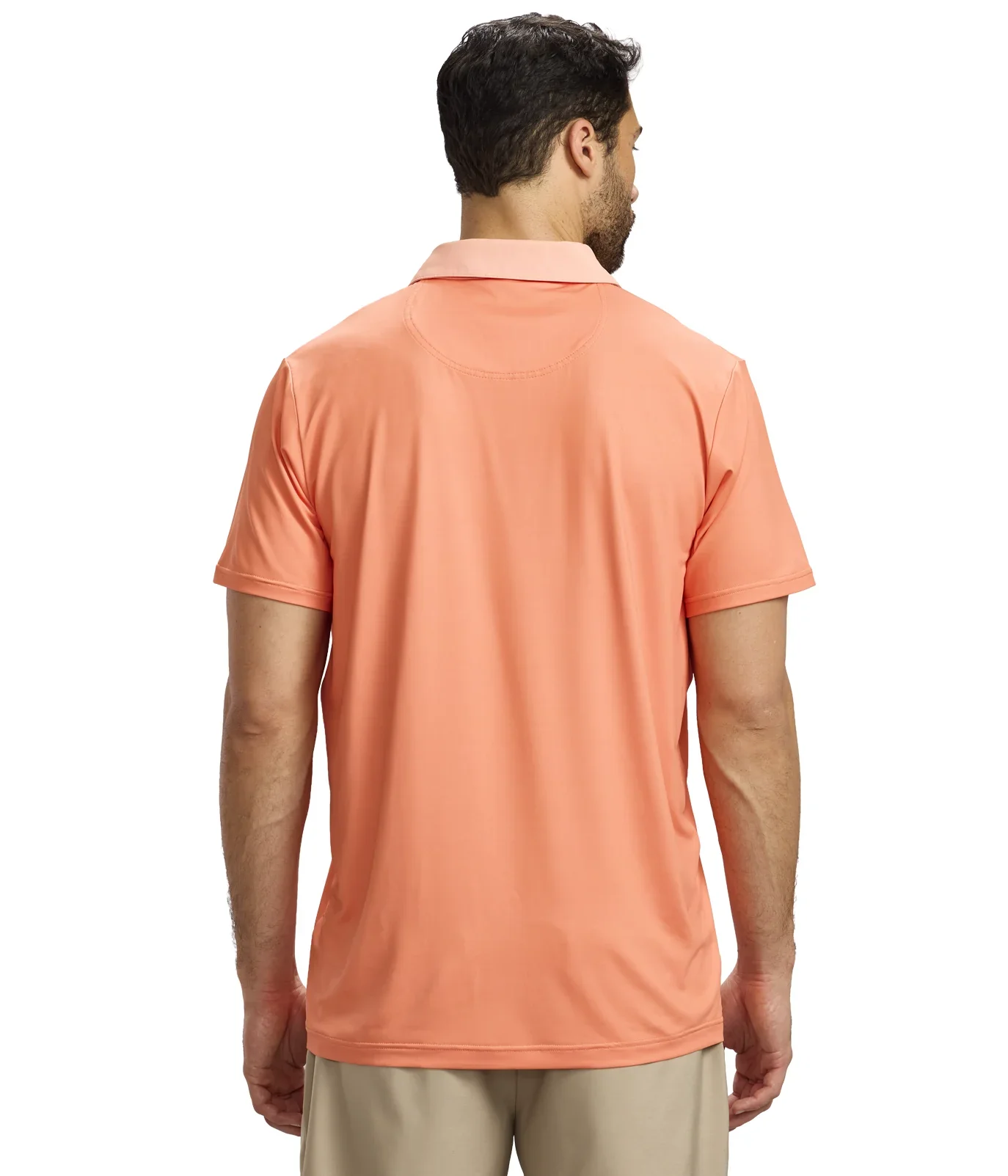 Men's Dumb Orange Tuxedo Golf Polo - Image 3
