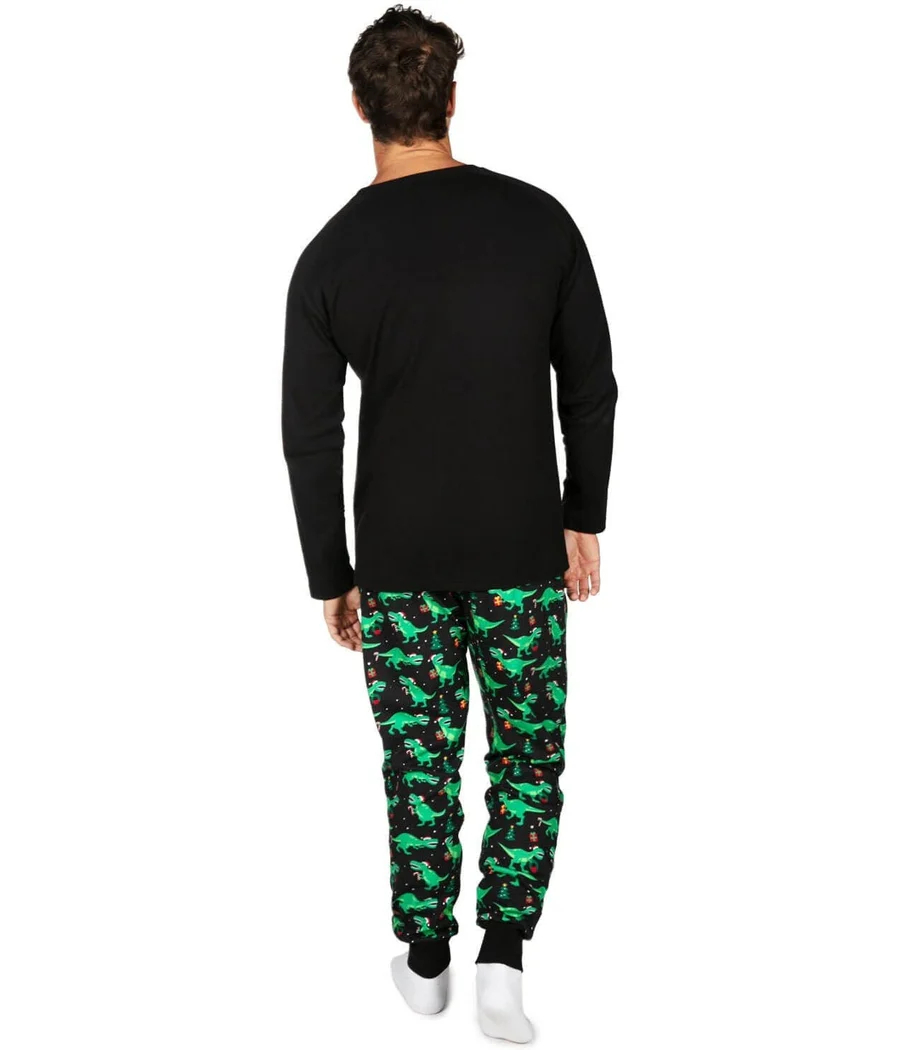 Men's Papasarus Crew Neck Pajama Set - Image 2