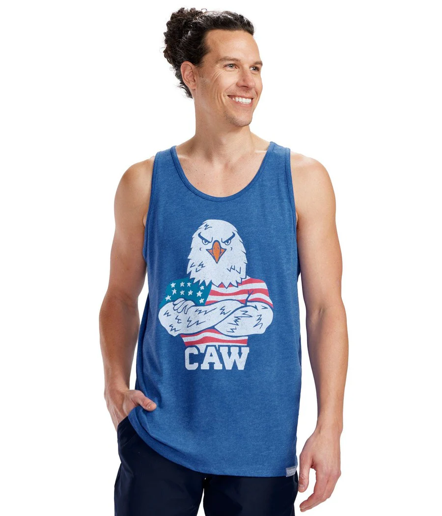 Men's Patriotic Caw Tank - Image 2