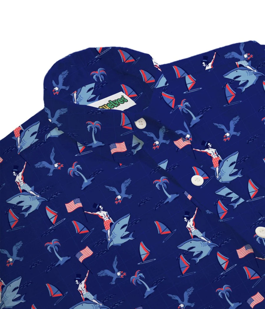 Men's Fin Riding Founder Button Down Shirt - Image 4