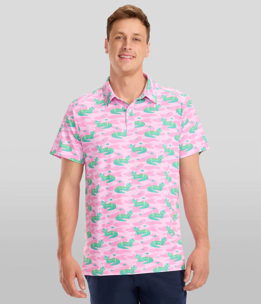Men's Gator Golfer Golf Polo - Image 3