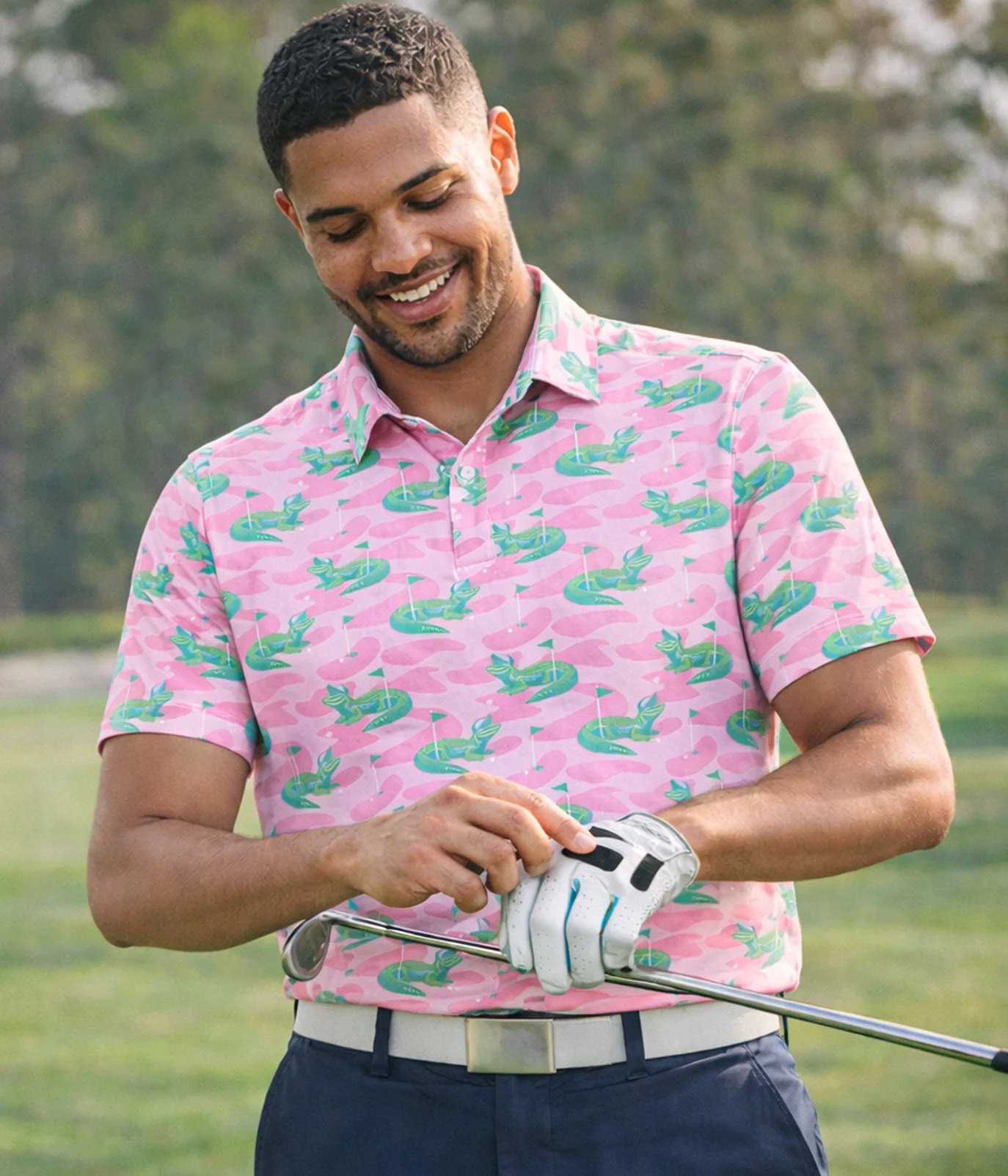Men's Gator Golfer Golf Polo - Image 6
