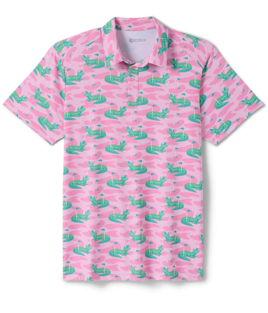 Men's Gator Golfer Golf Polo - Image 8