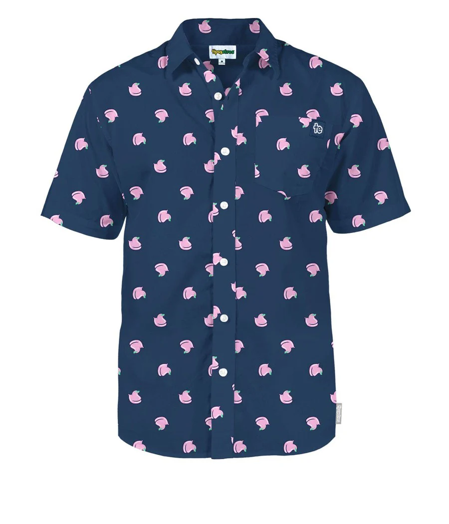 Men's Playing for PEEPS® Button Down Shirt - Image 5
