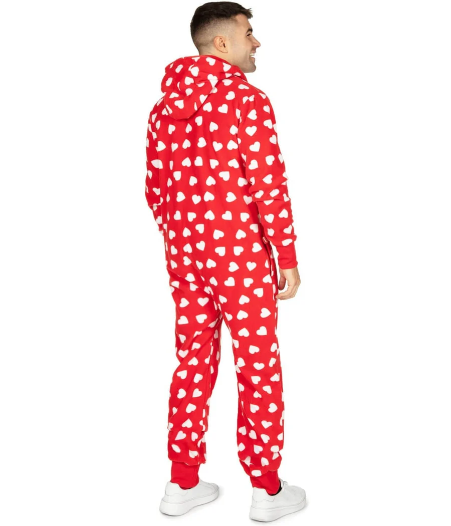 Men's Beating Hearts Jumpsuit - Image 3