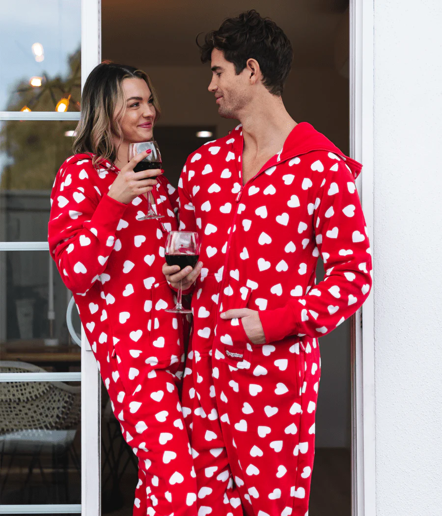 Men's Beating Hearts Jumpsuit - Image 6