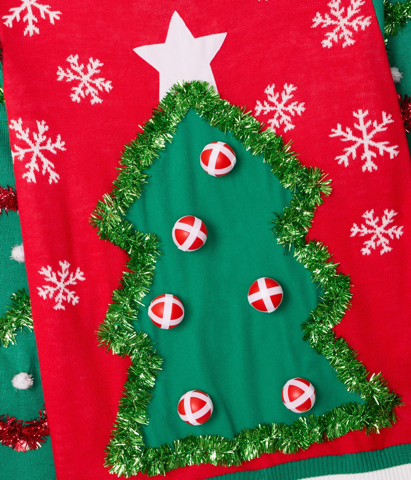 Men's Deck the Halls Game Ugly Christmas Sweater - Image 4