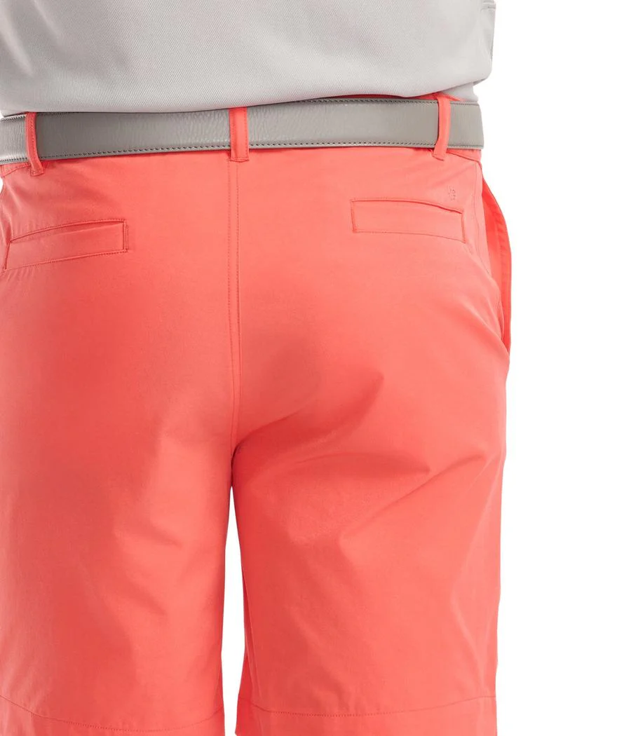 Men's Red-Orange Golf Shorts - Image 2