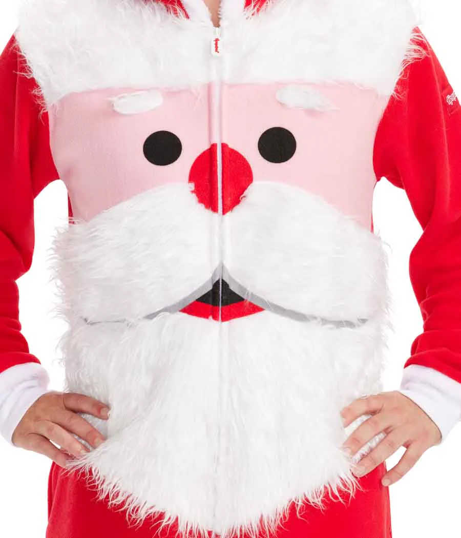 Men's Santa's Close Up Jumpsuit - Image 3