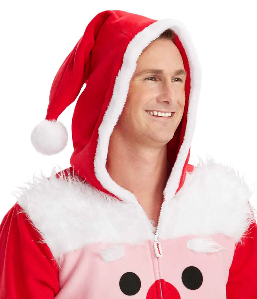 Men's Santa's Close Up Jumpsuit - Image 4
