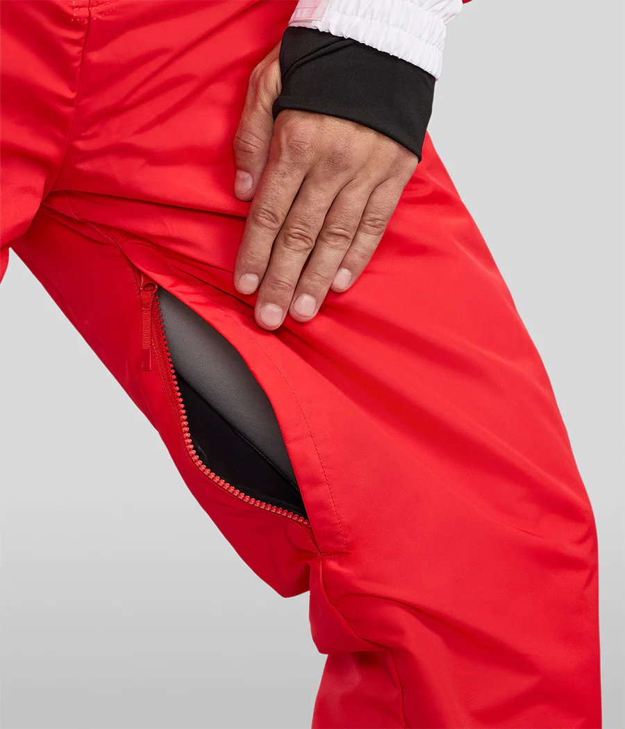 Men's Santa Ski Suit and Helmet Cover - Image 3