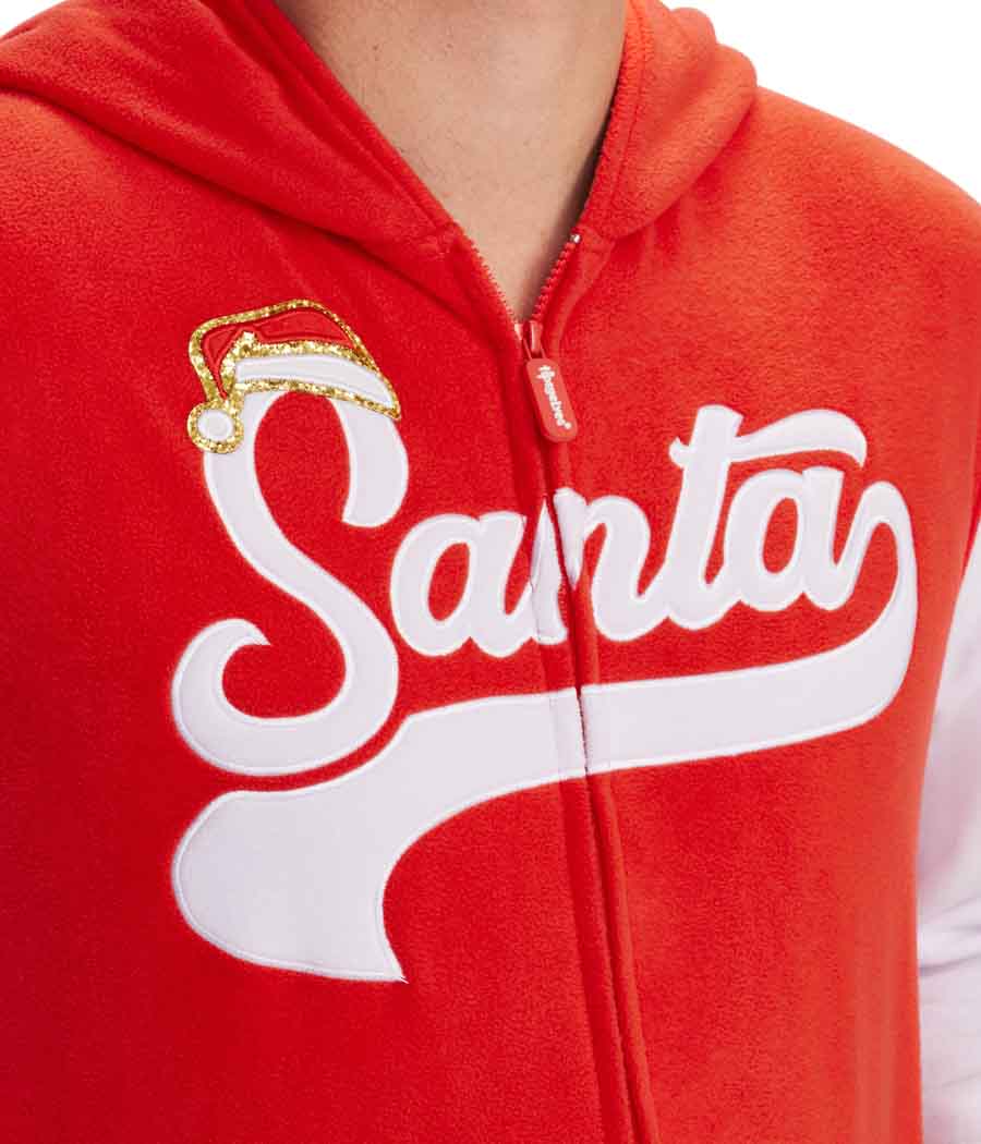 Men's Sporty Santa Jumpsuit - Image 4