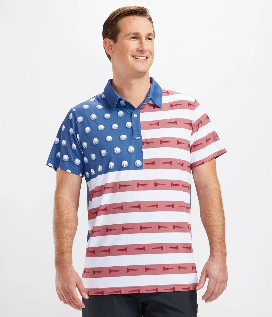Men's U-S-Ace Golf Polo - Image 2