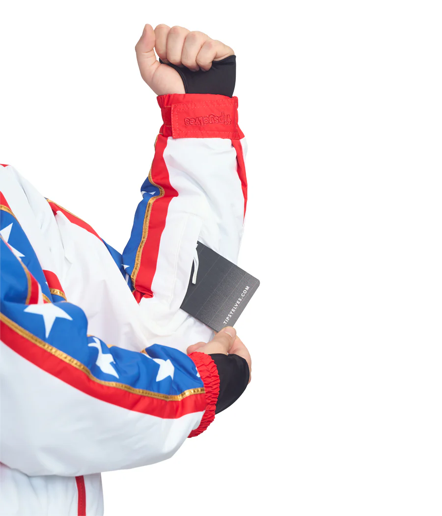 Men's Rockets Red Shred Ski Suit - Image 5