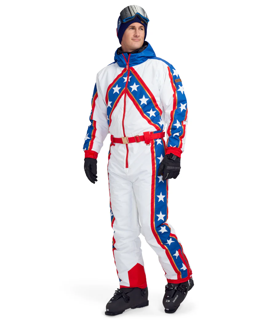 Men's Rockets Red Shred Ski Suit - Image 6