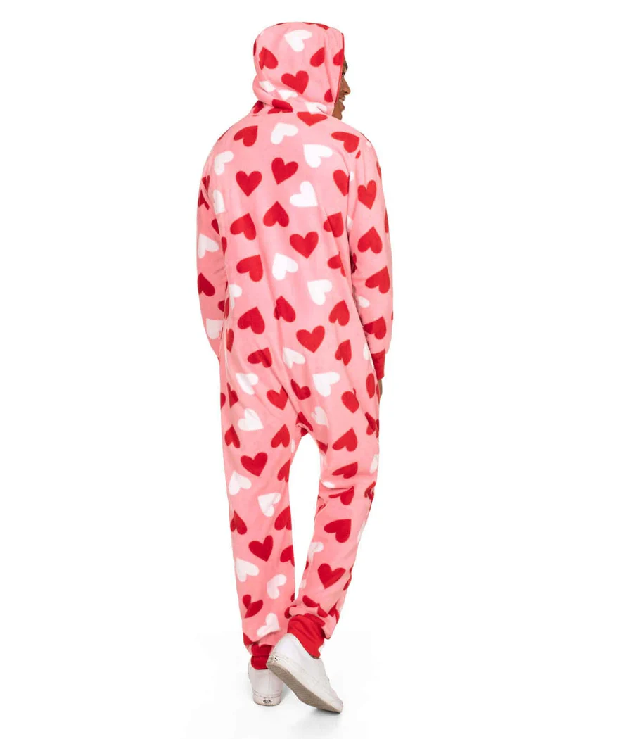Men's Full Hearts Jumpsuit - Image 2