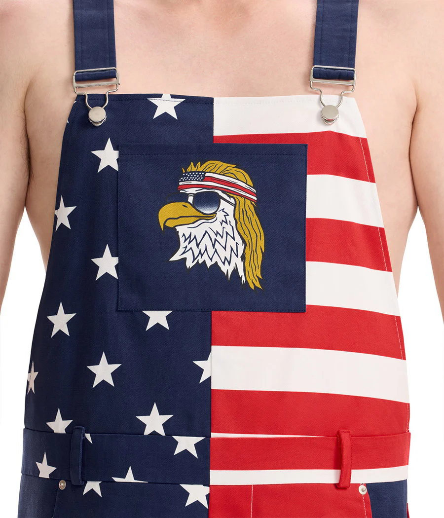 Men's Epic Eagle Patriotic Overalls - Image 3