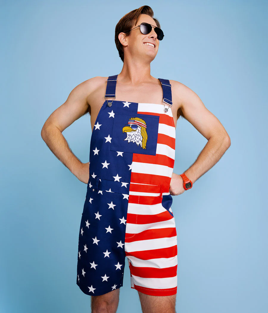 Men's Epic Eagle Patriotic Overalls - Image 6