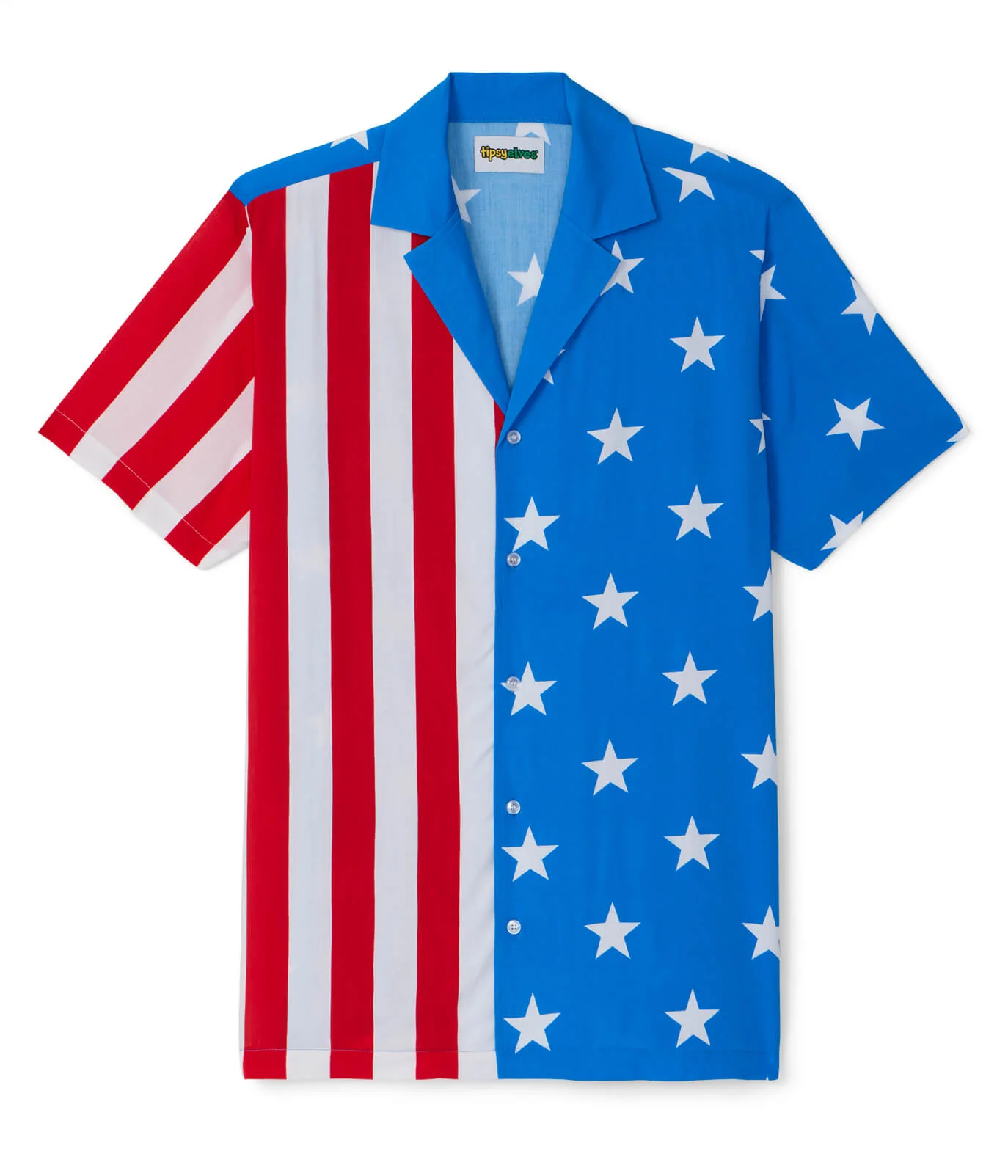 Men's Vertical Flag Cabana Shirt - Image 2