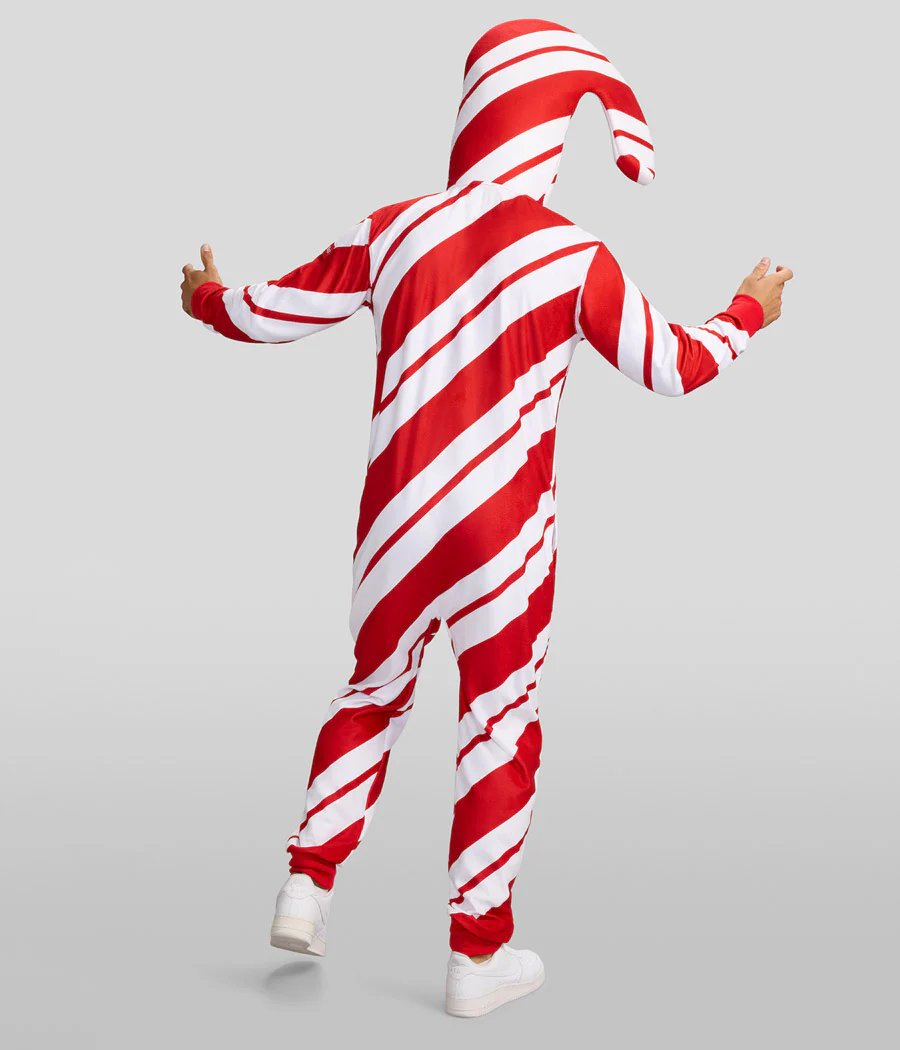 Men's Candy Cane Jumpsuit - Image 2