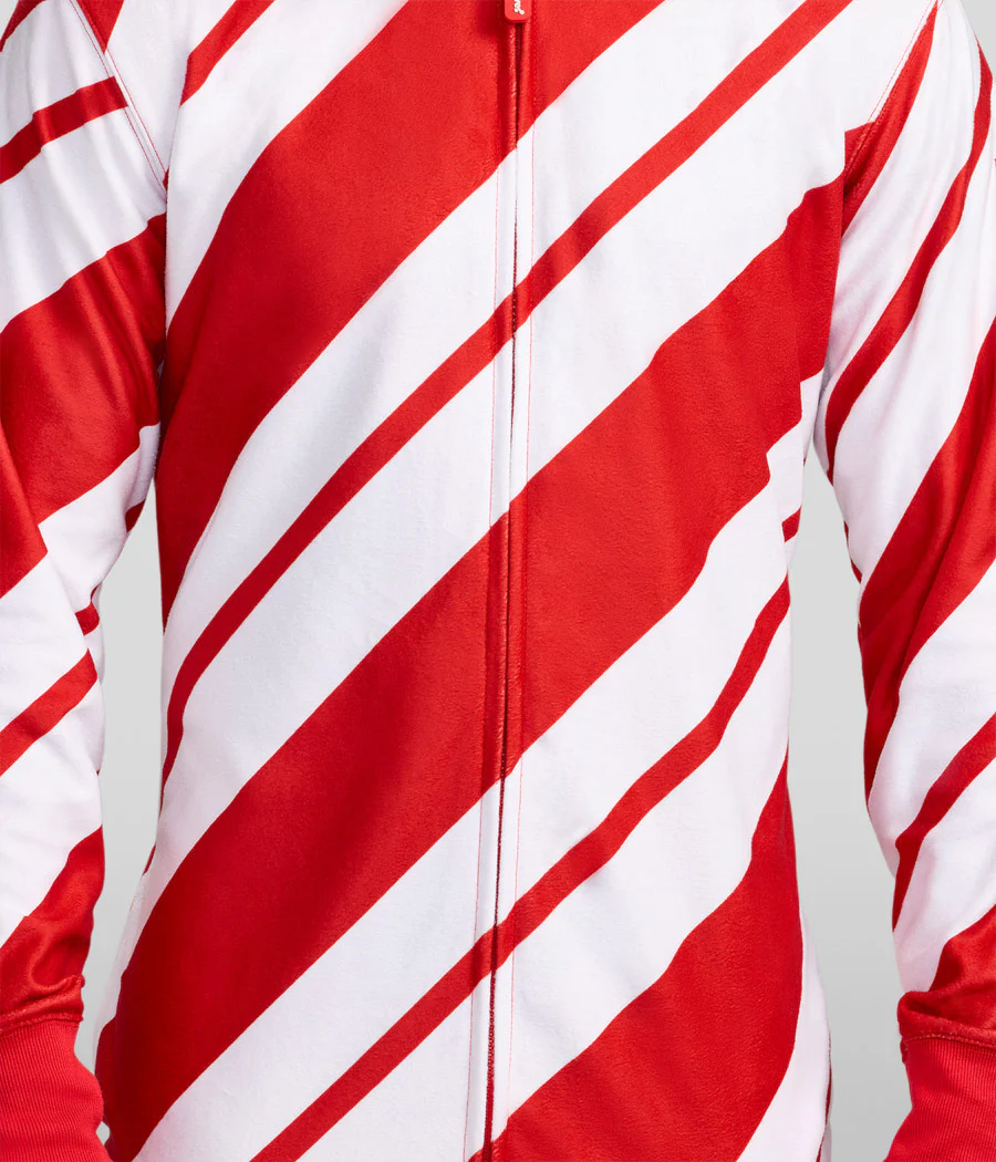 Men's Candy Cane Jumpsuit - Image 3