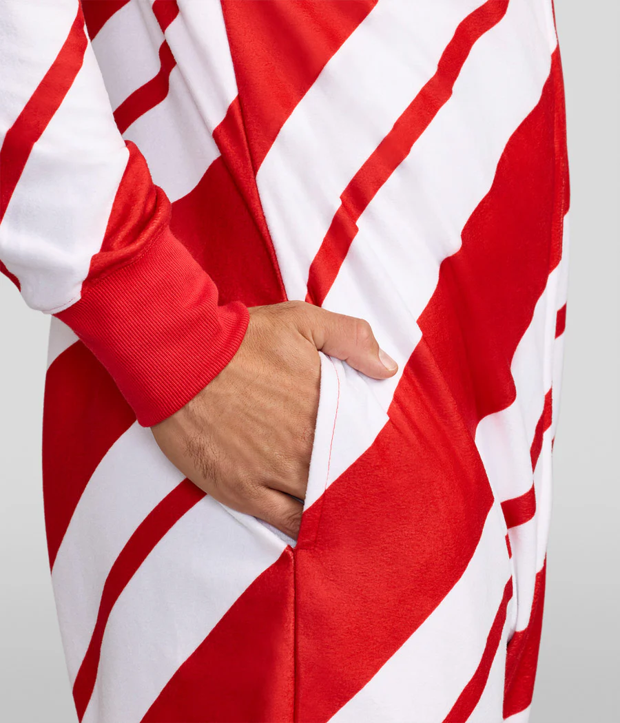 Men's Candy Cane Jumpsuit - Image 5