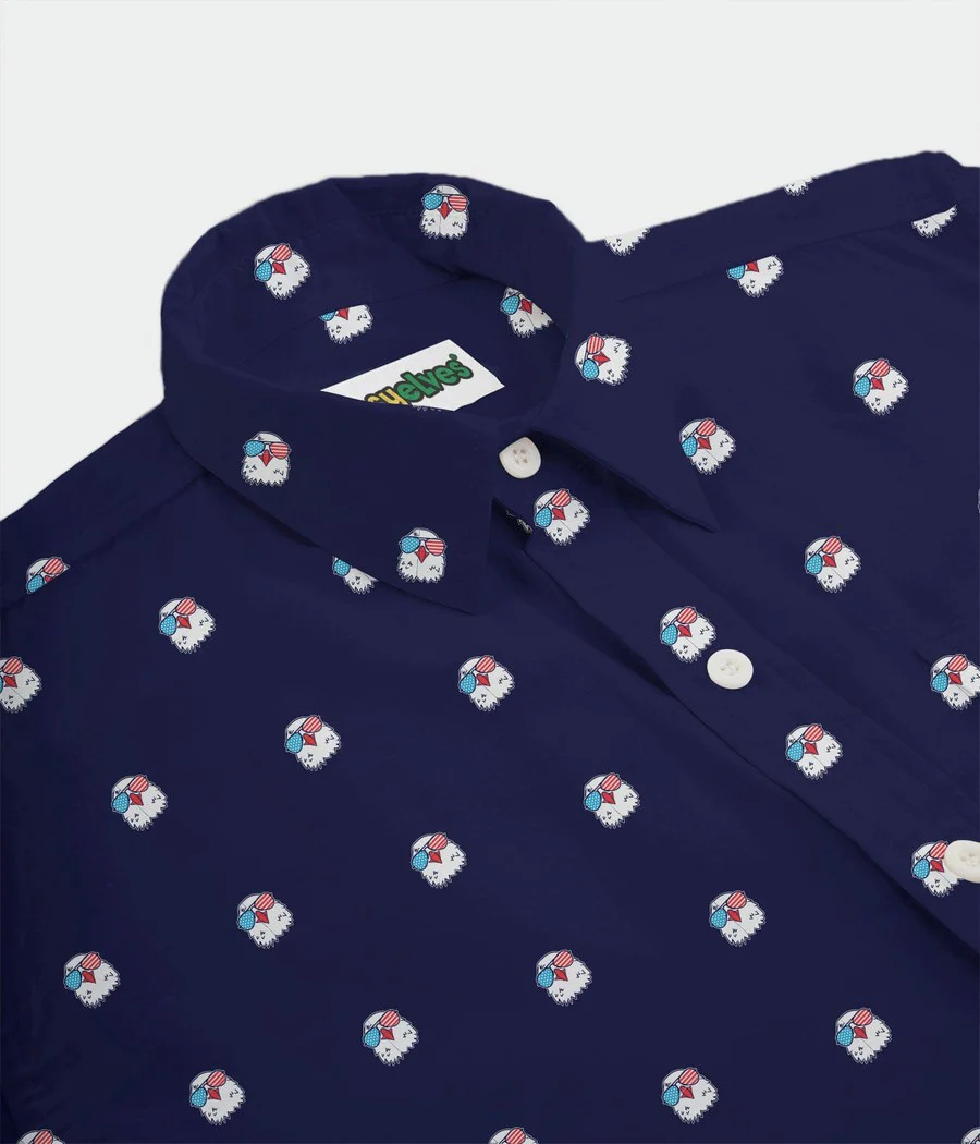 Men's Regal Eagle Button Down Shirt - Image 3