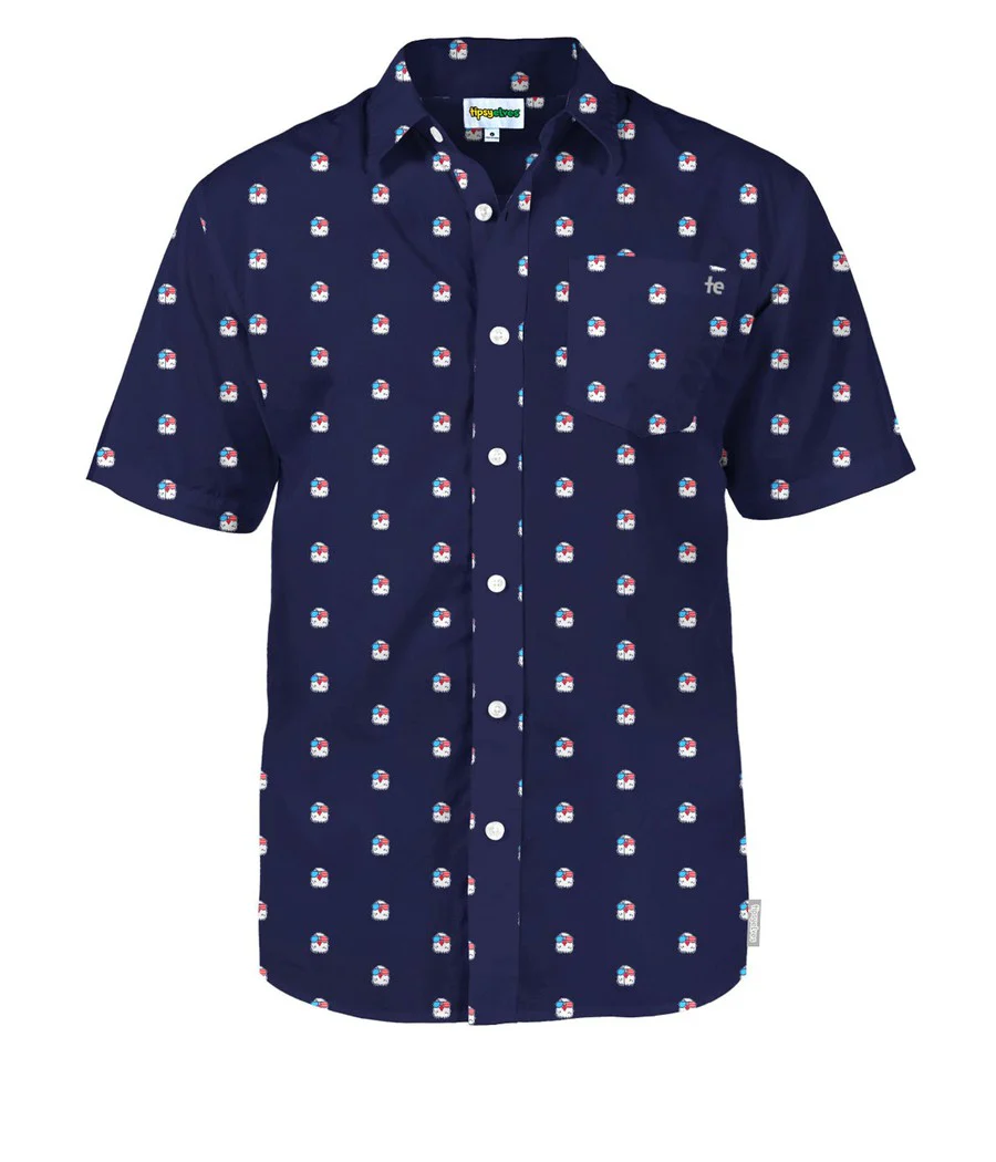 Men's Regal Eagle Button Down Shirt - Image 5