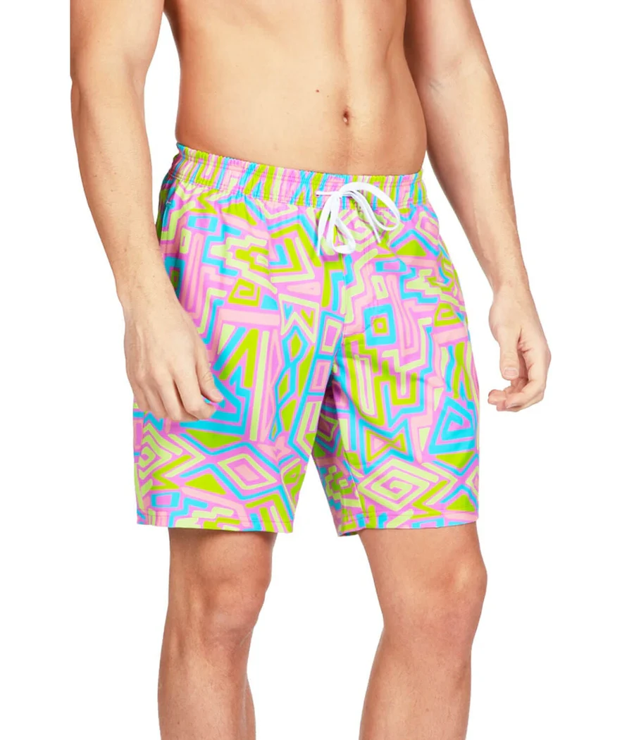 Retro Ride Stretch Swim Trunks - 7.5" Inseam - Image 3
