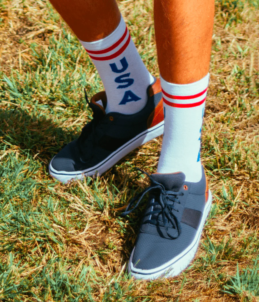Men's Retro USA Socks (Fits Sizes 8-11M) - Image 4