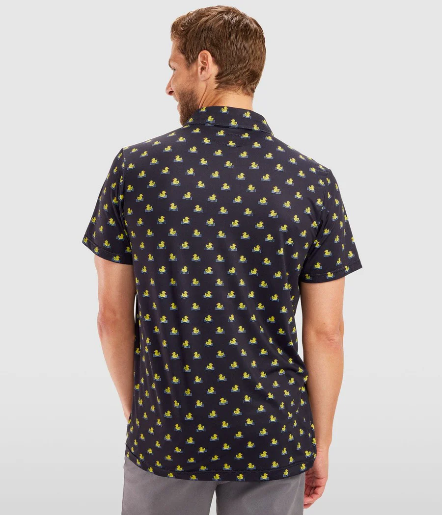 Men's Rubber Ducky Polo Shirt - Image 3