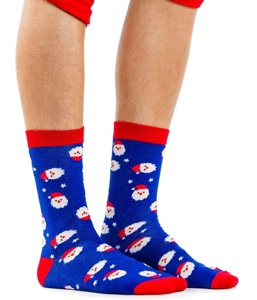 Men's Santa Socks (Fits Sizes 8-11M) - Image 2