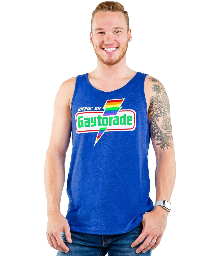 Sippin' On Gaytorade Tank Top - Image 2