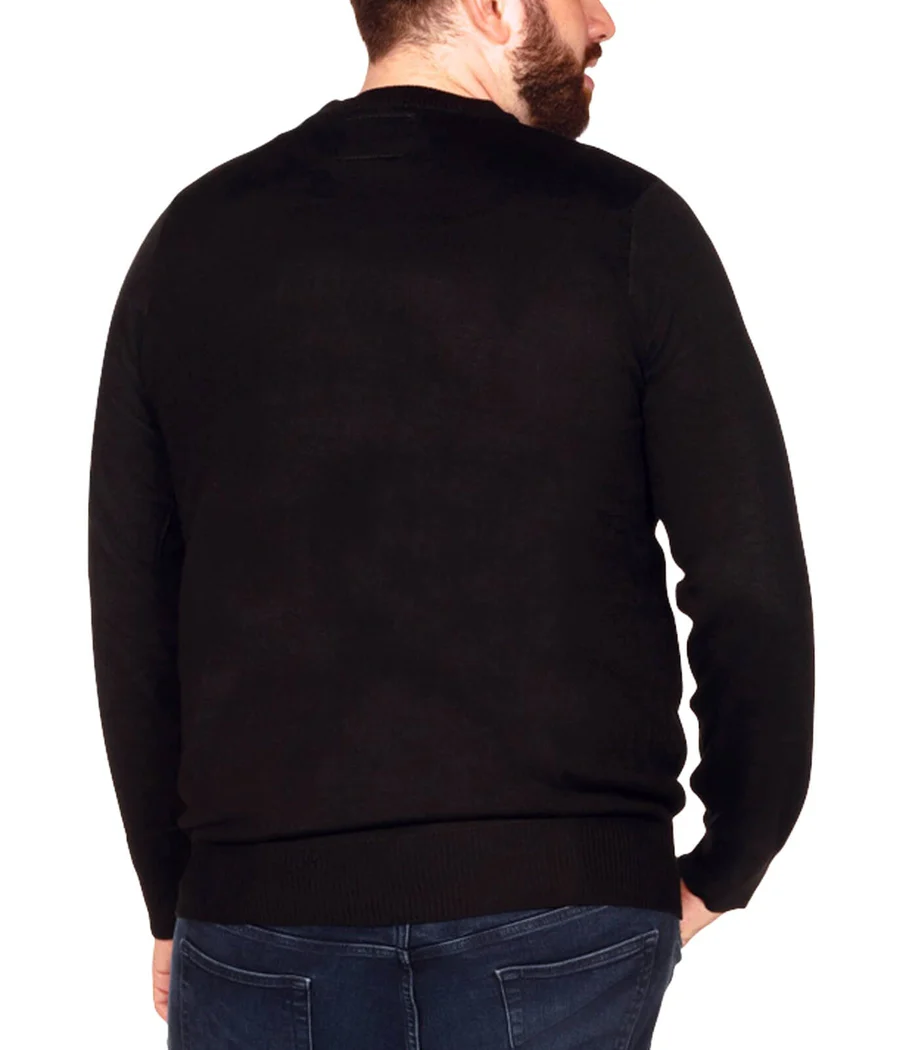 Men's Size Matters Big and Tall Ugly Christmas Sweater - Image 2
