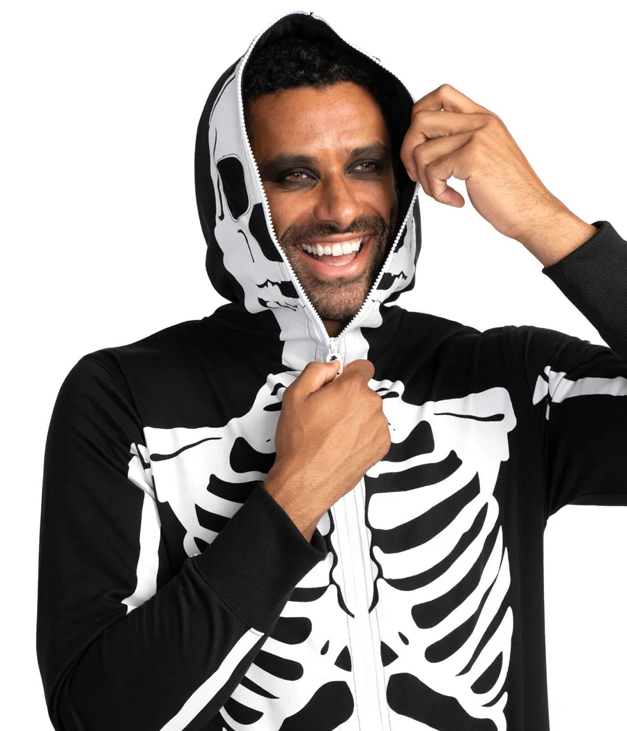 Men's Skeleton Costume - Image 4