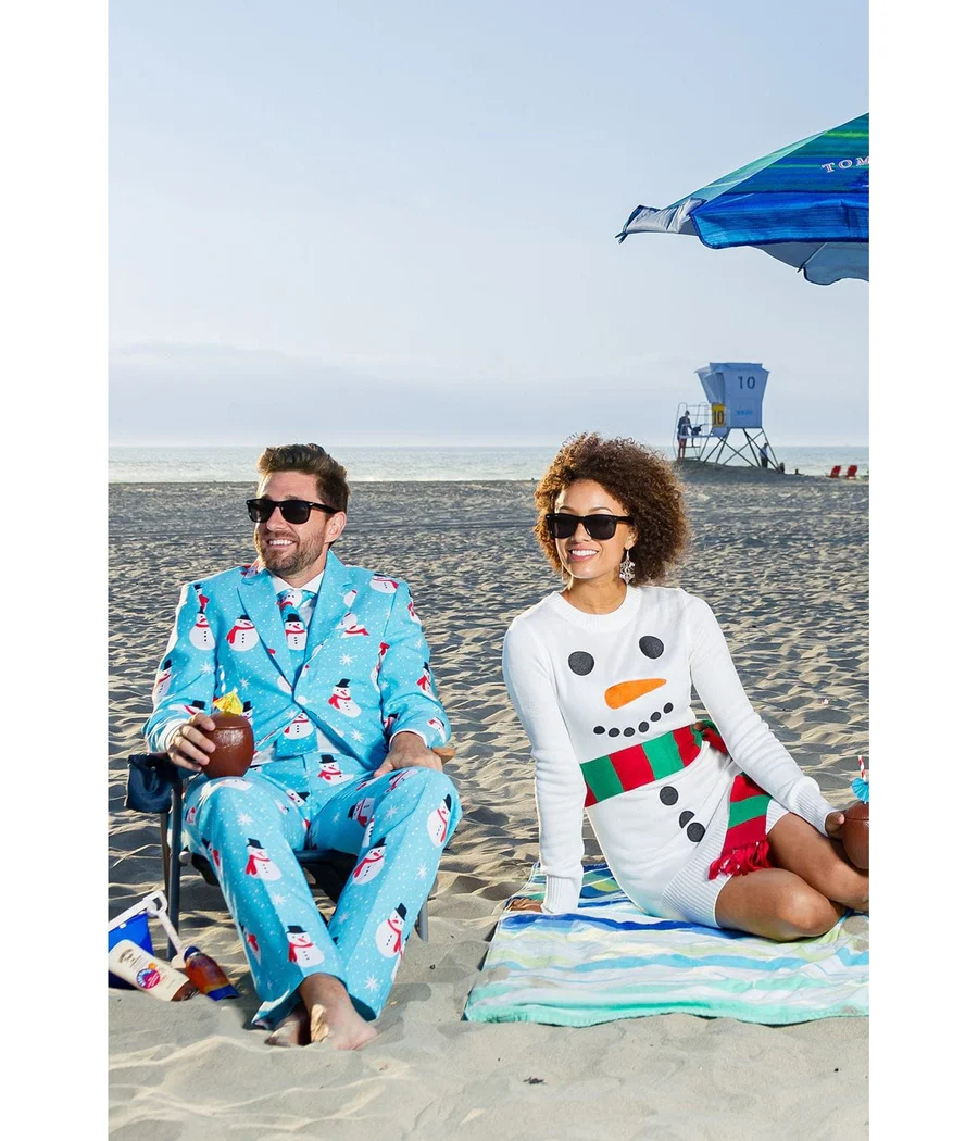 Men's Snowman is an Island Blazer w/ Tie - Image 5