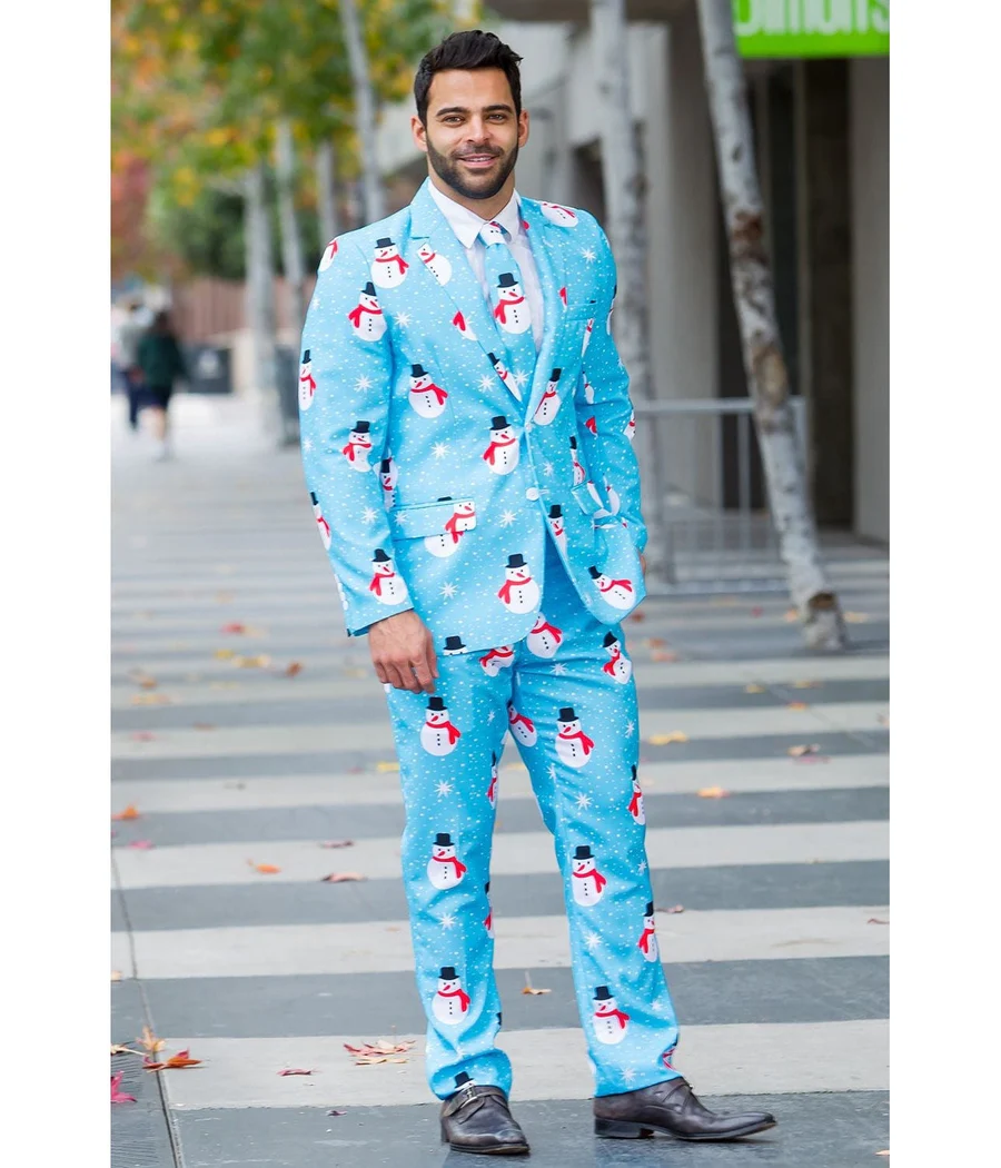 Men's Snowman is an Island Blazer w/ Tie - Image 6