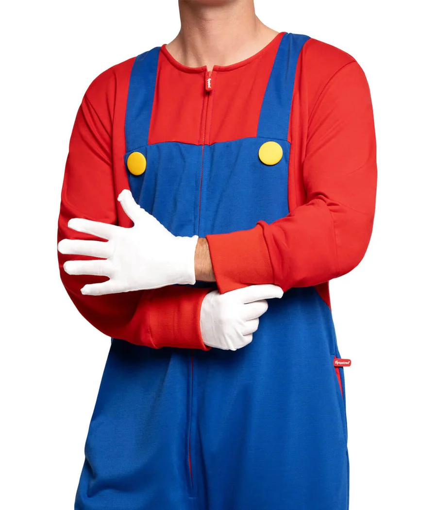 Men's Super Plumber Costume - Image 3