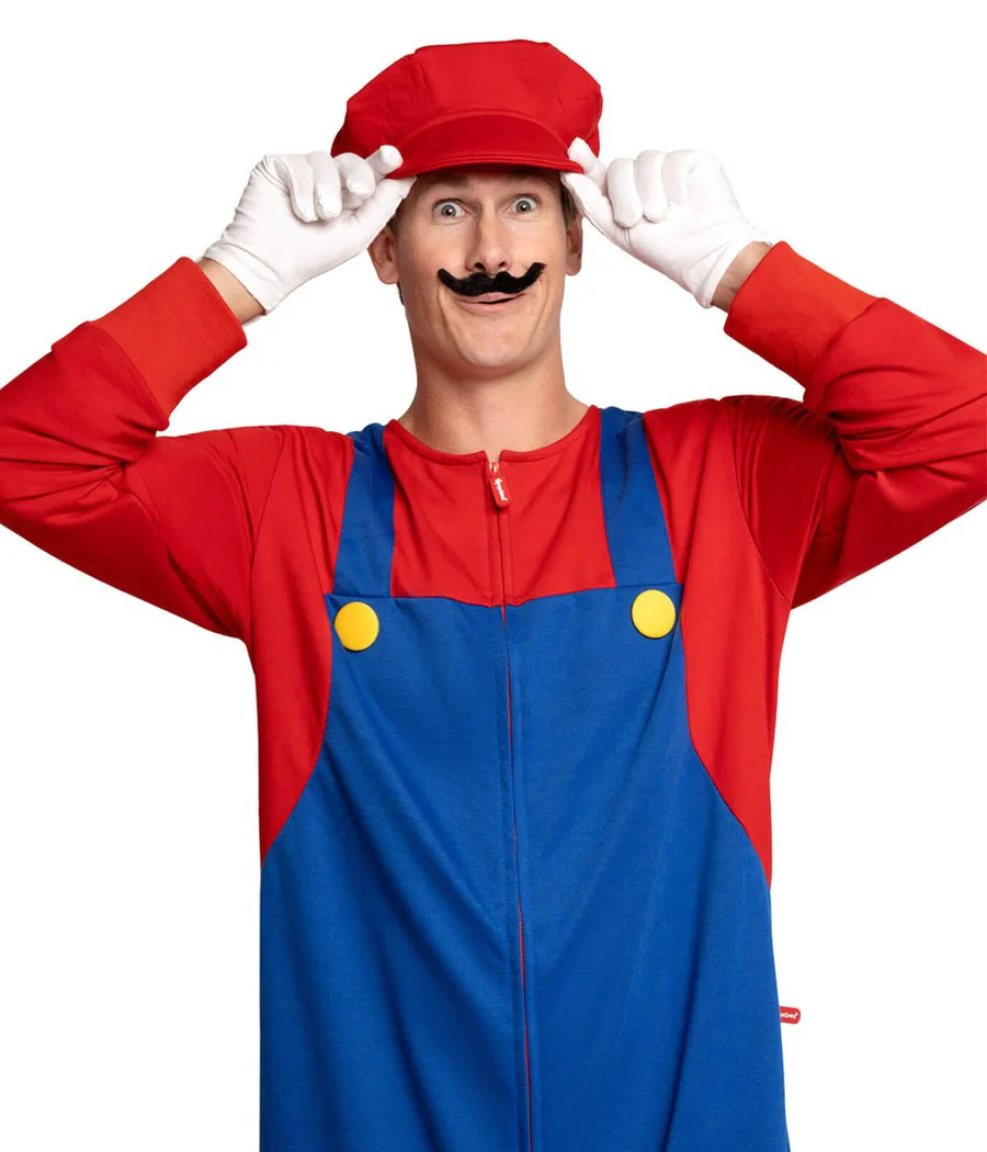 Men's Super Plumber Costume - Image 4