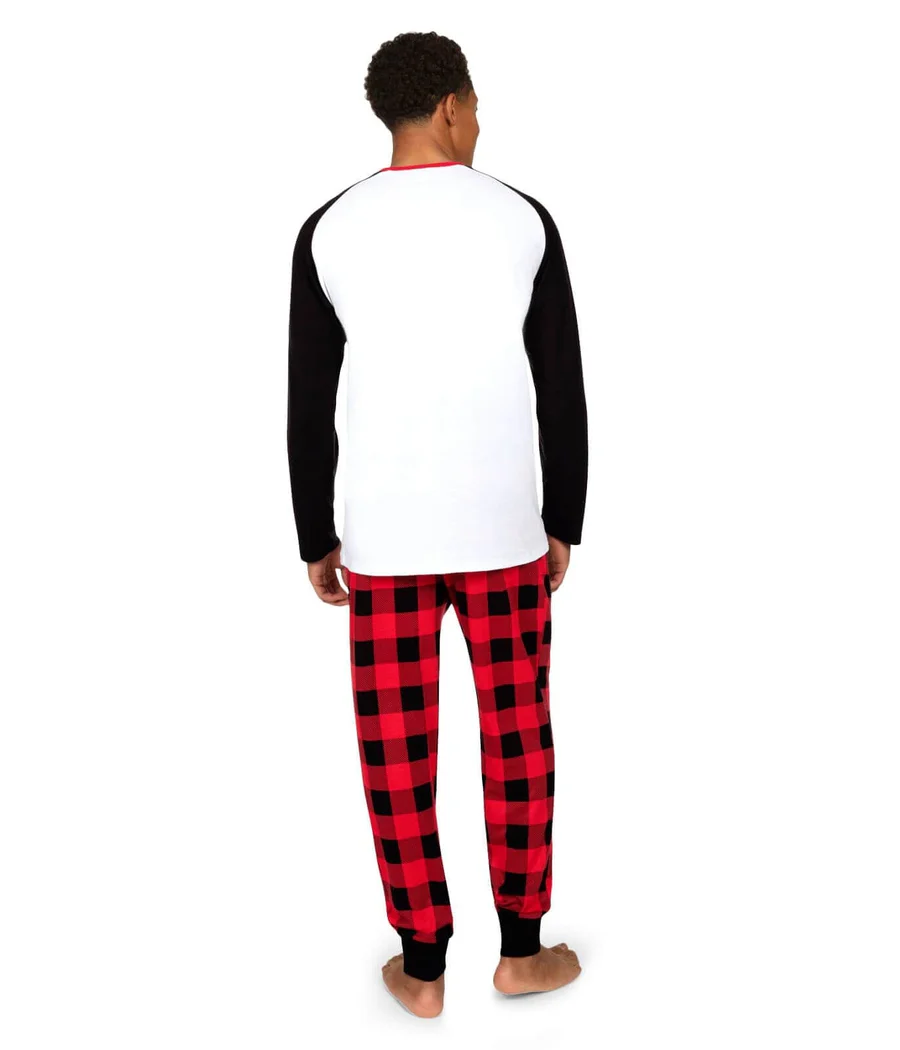 Men's Team Santa Crew Neck Pajama Set - Image 2