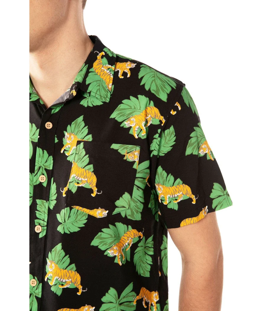 Men's King of Tigers Hawaiian Shirt - Image 3