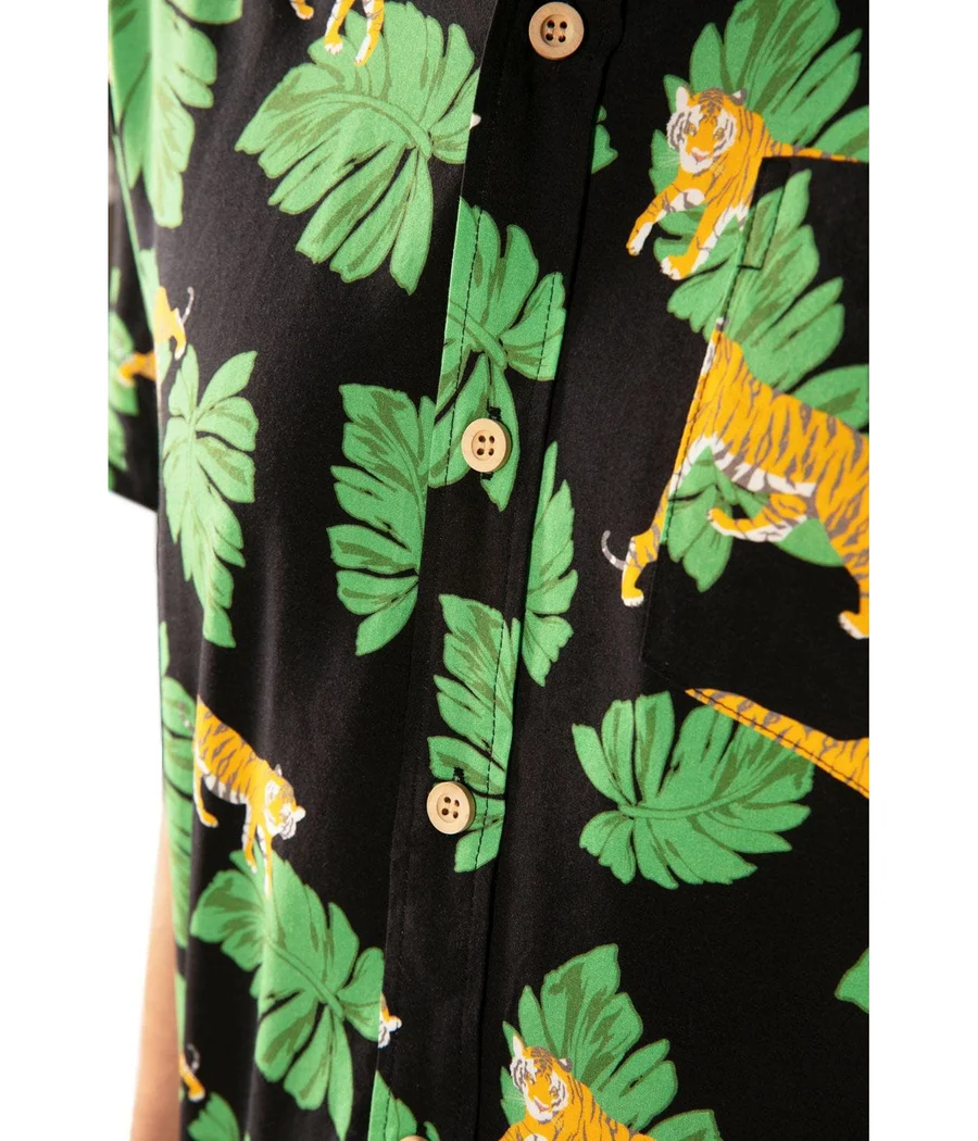 Men's King of Tigers Hawaiian Shirt - Image 4