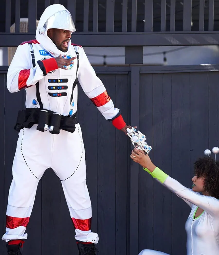 Men's Tipsy Astronaut Costume - Image 2