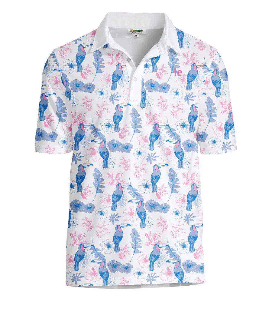 Men's Toucan Tango Polo Shirt - Image 7