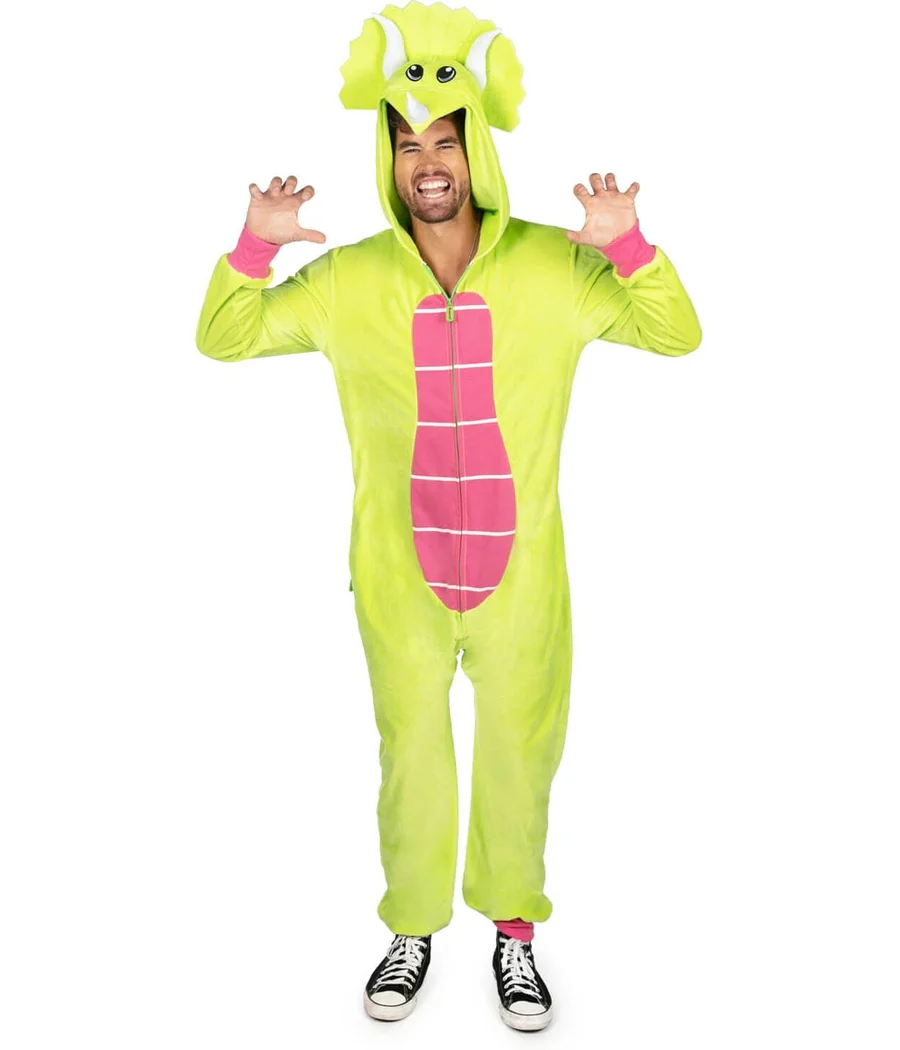 Men's Triceratops Costume - Image 3