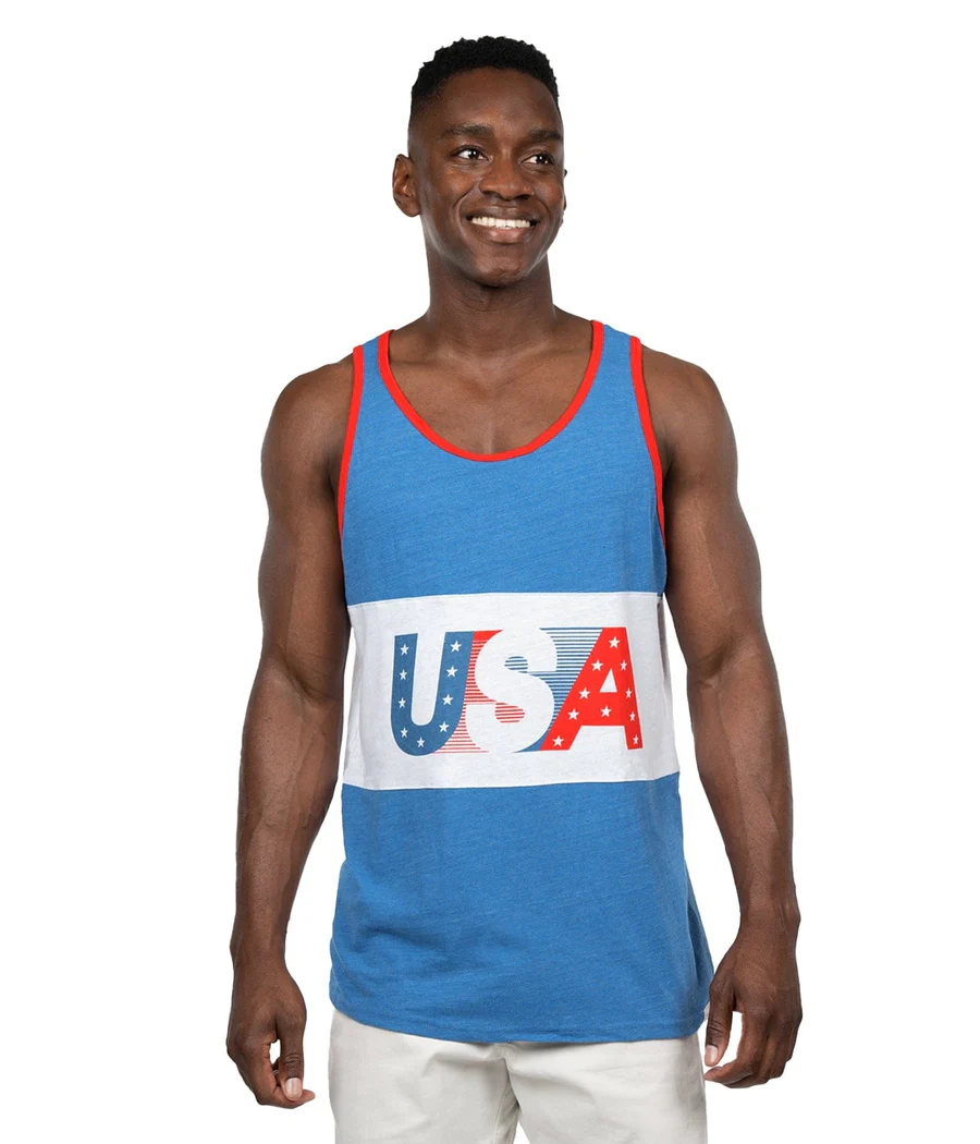 Men's USA Tank Top - Image 3