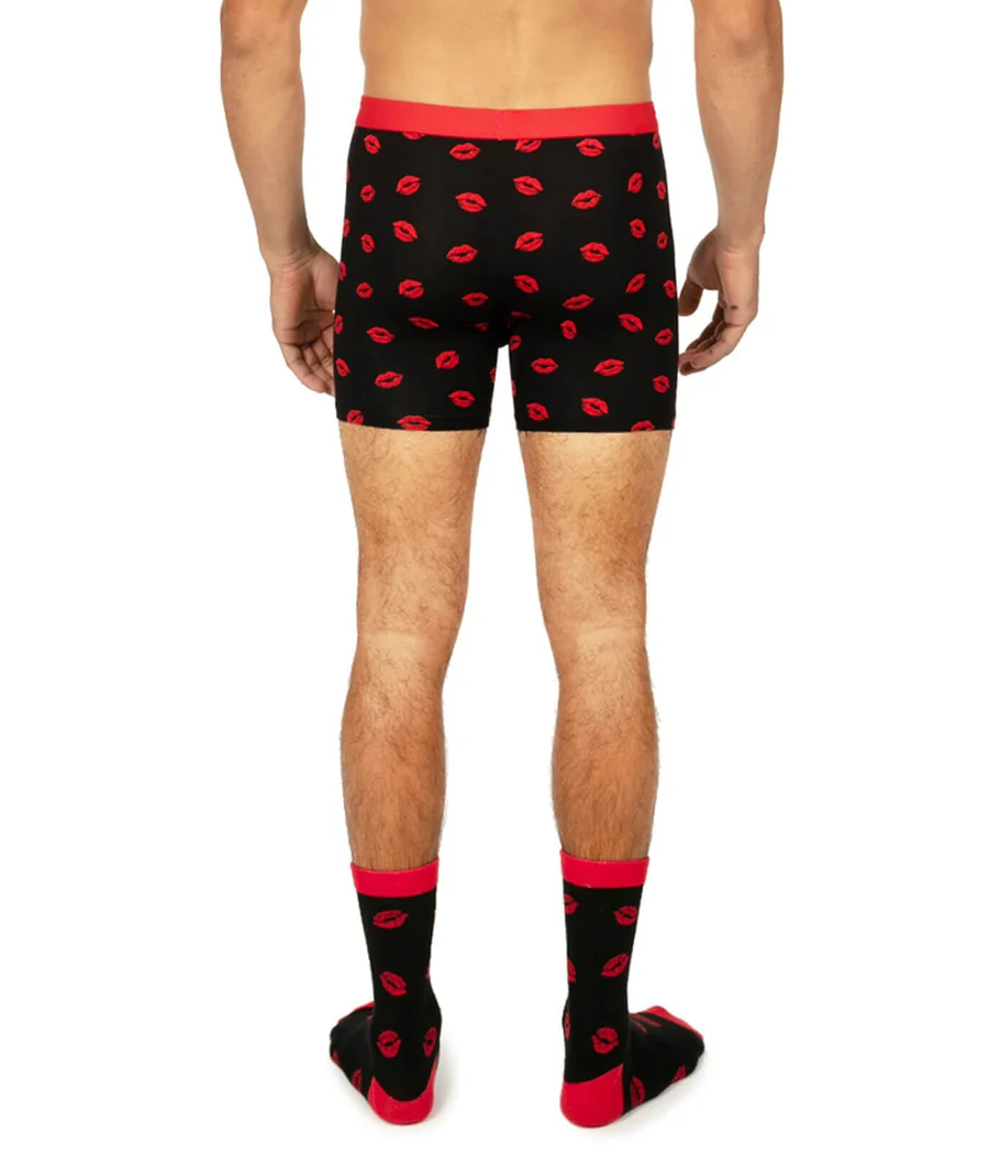 Men's Kiss Attack Boxers & Socks Gift Set - Image 3