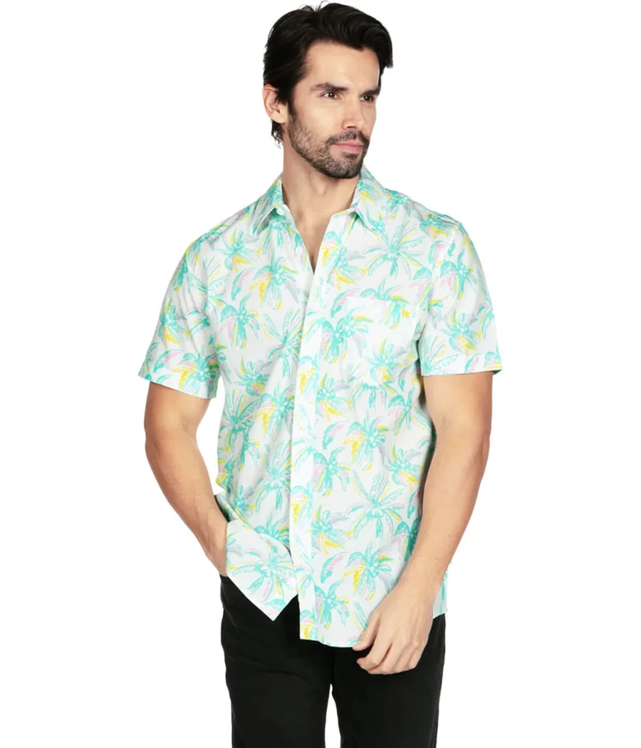 Men's Vibrant Vacation Hawaiian Shirt - Image 3
