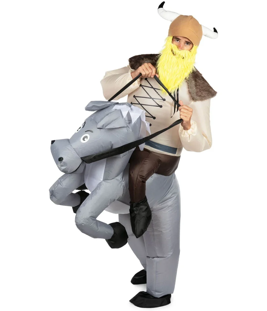 Men's Viking Inflatable Costume - Image 3