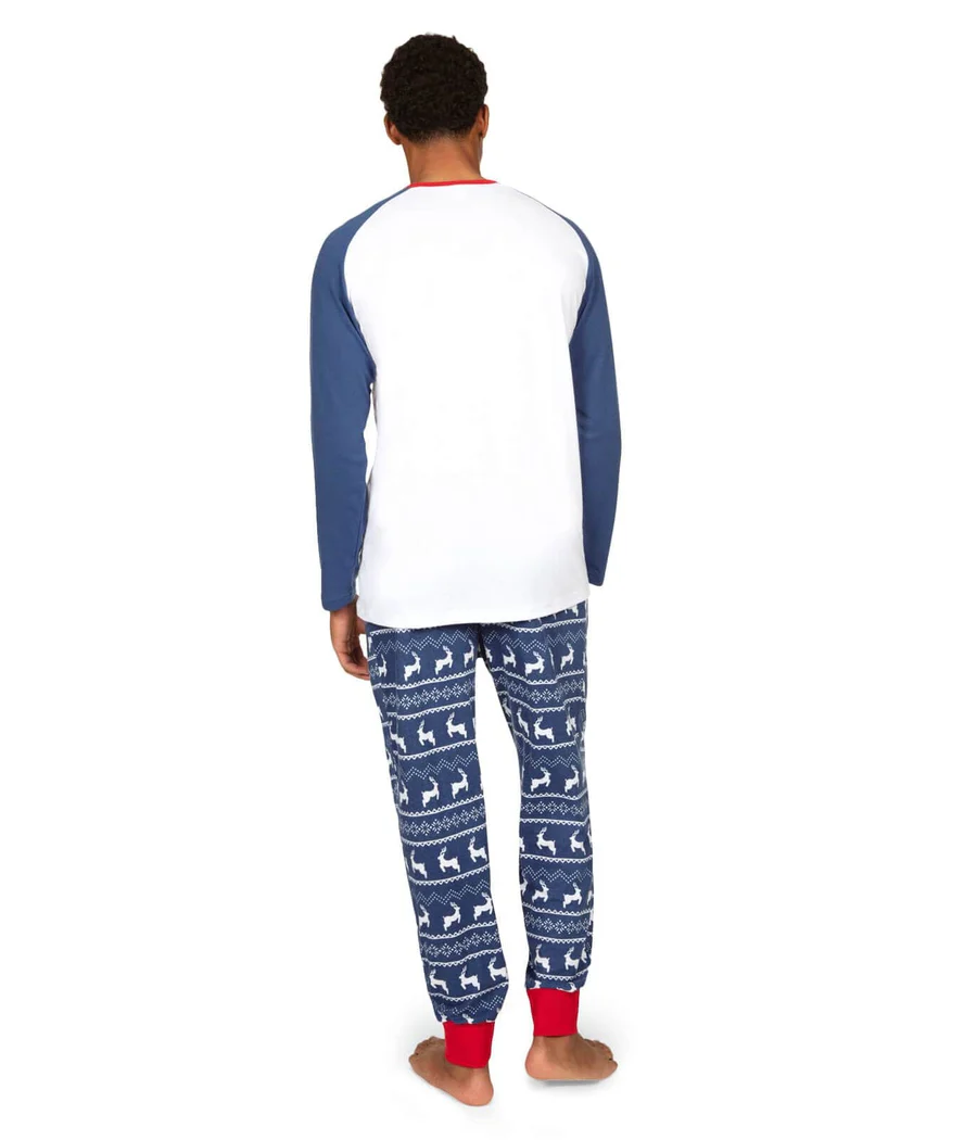 Men's Whoop Deer It Is Crew Neck Pajama Set - Image 2